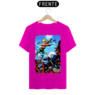 Nome do produtoCamiseta Classic - Aquaman vs Arraia Negra