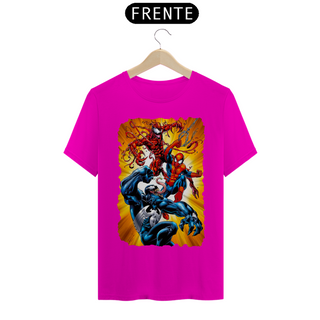 Nome do produtoCamiseta Classic - Homem Aranha vs Venom e Carnificina