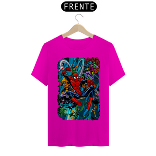 Nome do produtoCamiseta Classic - Homem Aranha vs Inimigos