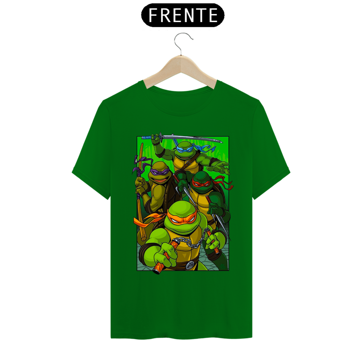 Nome do produto: Camiseta Classic - Tartarugas Ninja