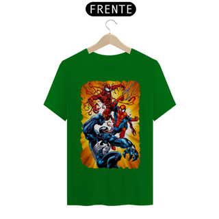 Nome do produtoCamiseta Classic - Homem Aranha vs Venom e Carnificina