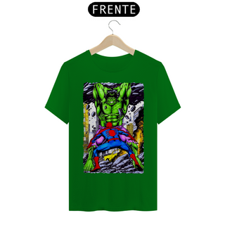 Nome do produtoCamiseta Classic - Hulk vs Homem Aranha