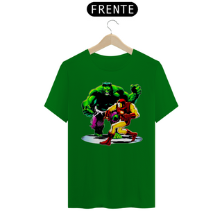 Nome do produtoCamiseta Classic - Hulk vs Homem de Ferro