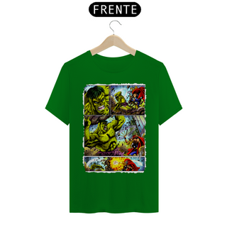 Nome do produtoCamiseta Classic - Hulk vs Thor