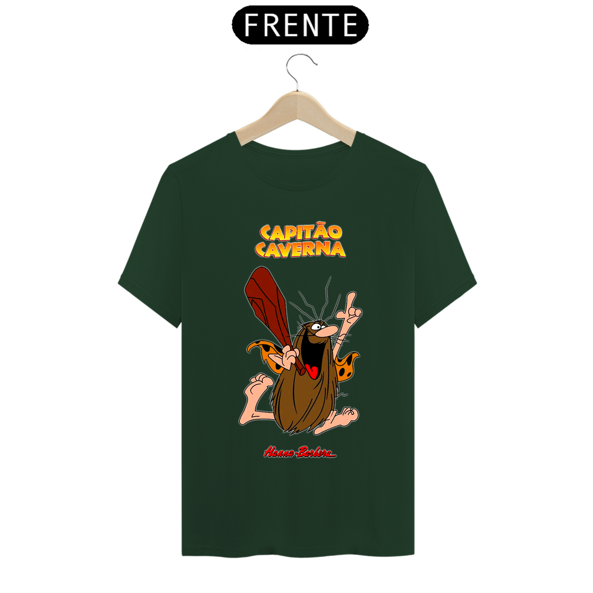 Nome do produto: Camiseta Masculina - Capitão Caverna