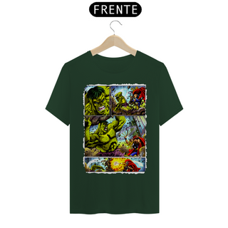 Nome do produtoCamiseta Classic - Hulk vs Thor