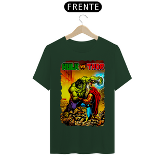 Nome do produtoCamiseta Classic - Hulk vs Thor