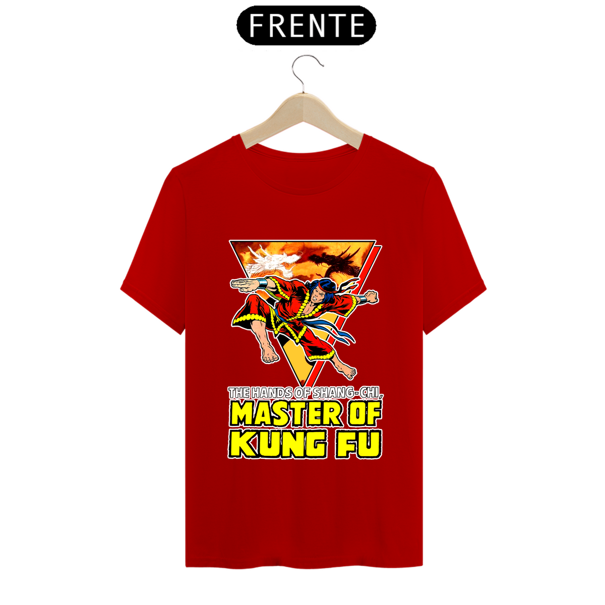 Nome do produto: Camiseta Masculina - Shang-Chi, O Mestre do Kung Fu