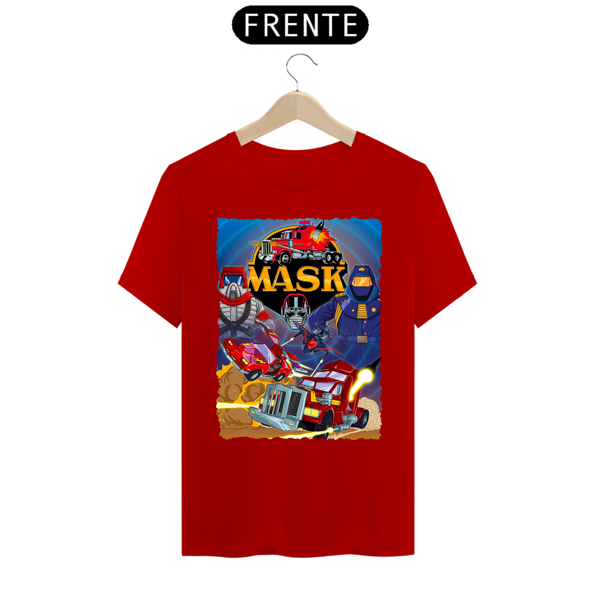 Nome do produto: Camiseta Classic - M.A.S.K.