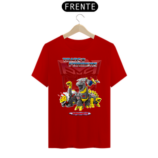 Nome do produtoCamiseta Classic - Transformers - Dinobots