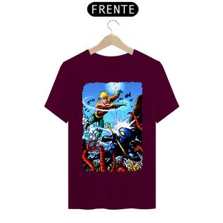 Nome do produtoCamiseta Classic - Aquaman vs Arraia Negra