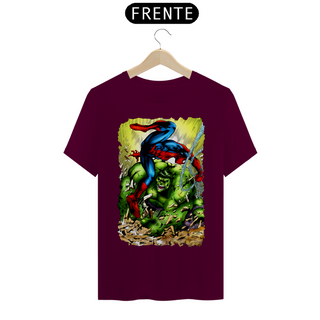 Nome do produtoCamiseta Classic - Hulk vs Homem Aranha