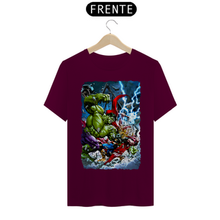 Nome do produtoCamiseta Classic - Hulk vs Thor