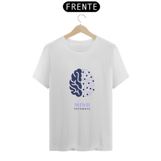 Nome do produtoCamiseta Masculina - Mind Pathways - Branca