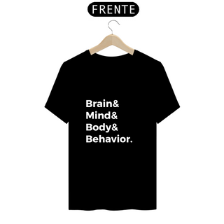 Nome do produtoCamiseta Masculina - Brain & Mind - Preta