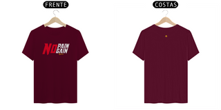 Nome do produtoCAMISETA - NO PAIN NO GAIN 