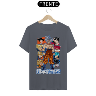 Nome do produtoCamiseta Personalizada | Royal Red Clth. | Goku Ultra Instinct