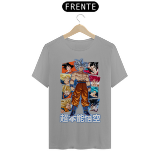 Nome do produtoCamiseta Personalizada | Royal Red Clth. | Goku Ultra Instinct