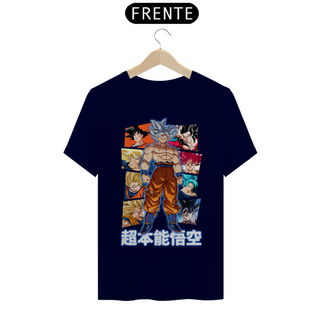 Nome do produtoCamiseta Personalizada | Royal Red Clth. | Goku Ultra Instinct