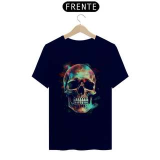 Nome do produtoCamiseta Personalizada | Royal Red Clth. | Cosmic Skull