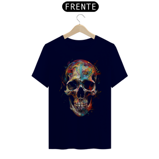 Nome do produtoCamiseta Personalizada | Royal Red Clth. | Paint Skull