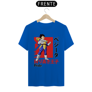 Nome do produtoCamiseta Personalizada | Royal Red Clth. | Vegeta Dragon Ball Z