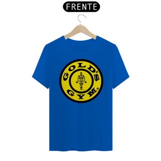 Nome do produtoCamiseta Personalizada | Royal Red Clth. | Gold´s Gym Yellow