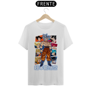 Nome do produtoCamiseta Personalizada | Royal Red Clth. | Goku Ultra Instinct