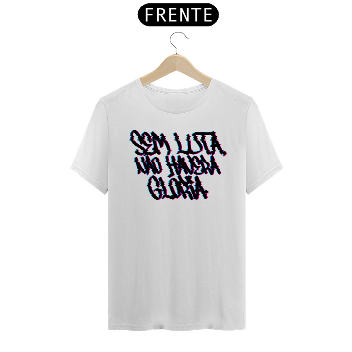 Nome do produto: Camiseta Personalizada | Royal Red Clth. | Sem luta não haverá glória