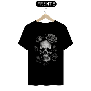 Nome do produtoCamiseta Personalizada | Royal Red Clth. | Rose Skull