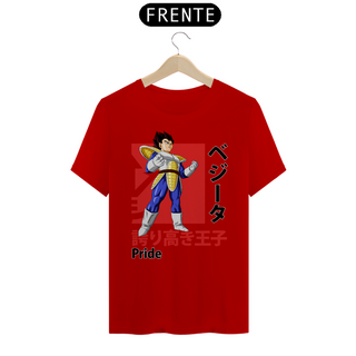 Nome do produtoCamiseta Personalizada | Royal Red Clth. | Vegeta Dragon Ball Z