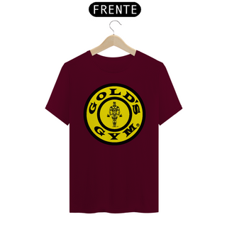 Nome do produtoCamiseta Personalizada | Royal Red Clth. | Gold´s Gym Yellow