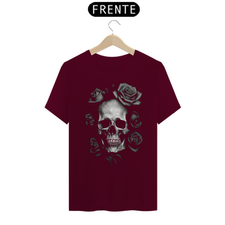 Nome do produtoCamiseta Personalizada | Royal Red Clth. | Rose Skull