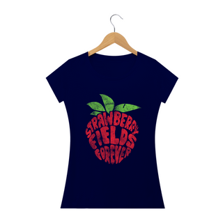 Nome do produtoBaby Look strawberry field forever | Beatles
