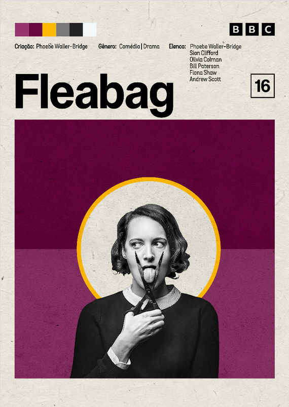 Poster MInimalista Série Fleabag