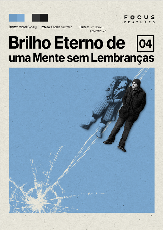 Poster MInimalista  Brilho Eterno de uma Mente sem Lembrança