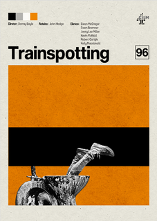 Poster minimalista filme Trainspotting