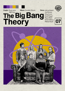 Nome do produtoThe Big Bang Theory Poster Minimalista