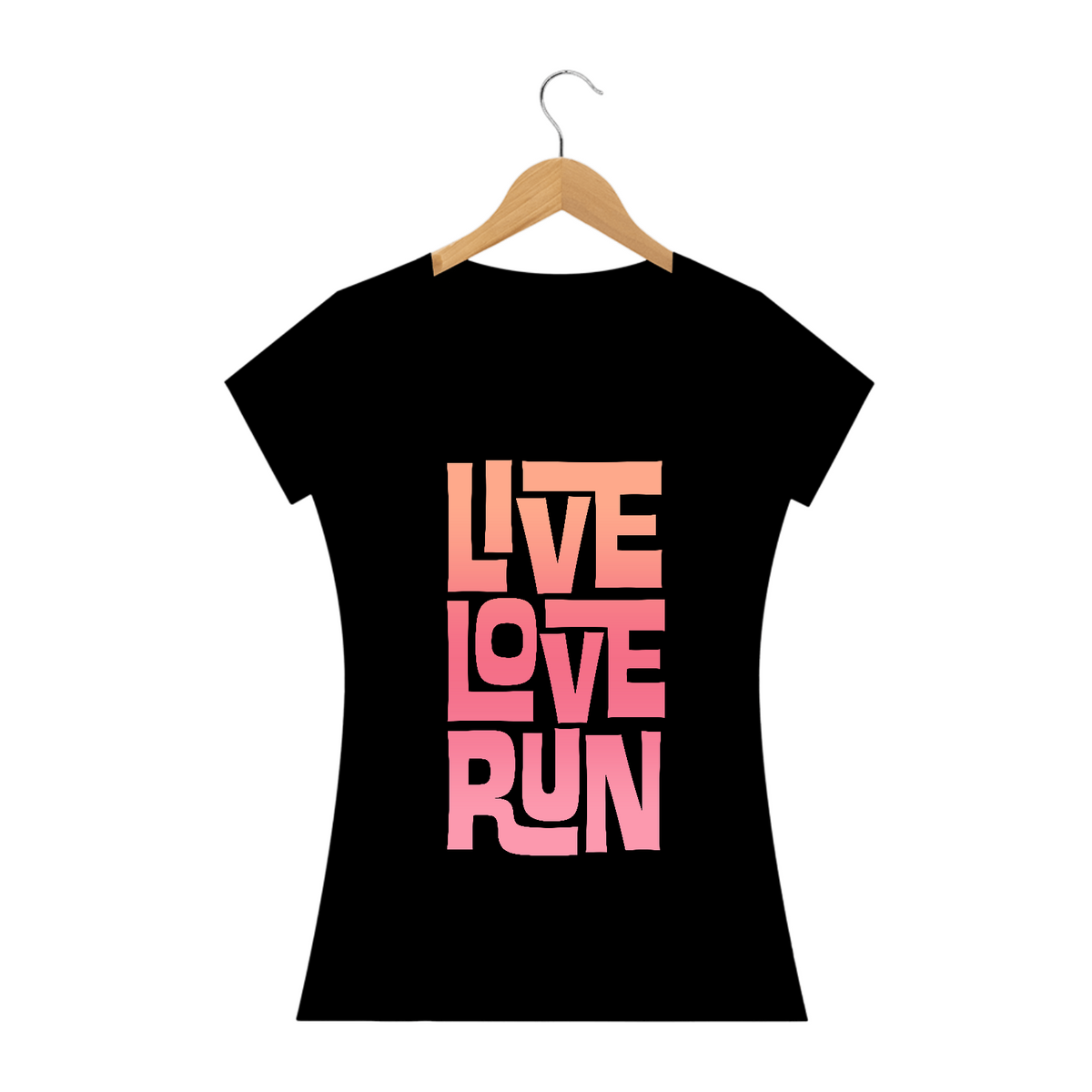 Nome do produto: Camiseta Live Love Run