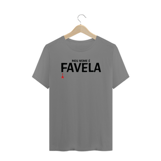 Nome do produtoCamiseta Plus Size Meu Nome é Favela