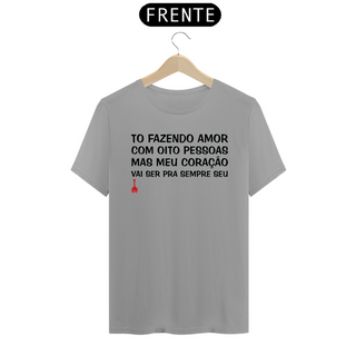 Nome do produtoCamiseta To Fazendo Amor com Oito Pessoas