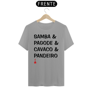 Nome do produtoCamiseta Samba, Pagode, Cavaco e Pandeiro