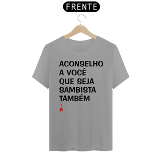 Nome do produtoCamiseta Seja Sambista Também