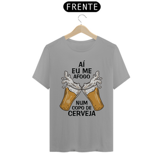 Nome do produtoCamiseta Aí Eu Me Afogo Num Copo de Cerveja