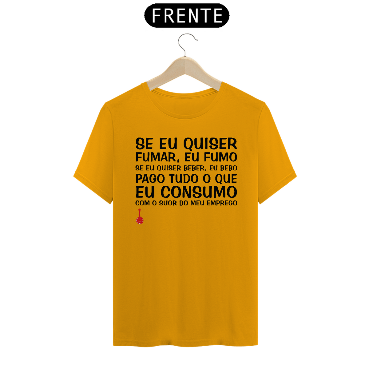 Nome do produto: Camiseta Se Eu Quiser Fumar Eu Fumo