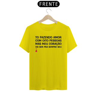 Nome do produtoCamiseta To Fazendo Amor com Oito Pessoas