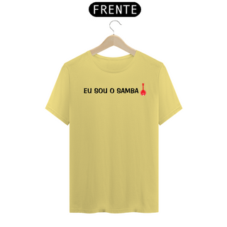 Camiseta Eu Sou o Samba - Amarela Estonada