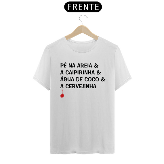 Camiseta Pé na Areia