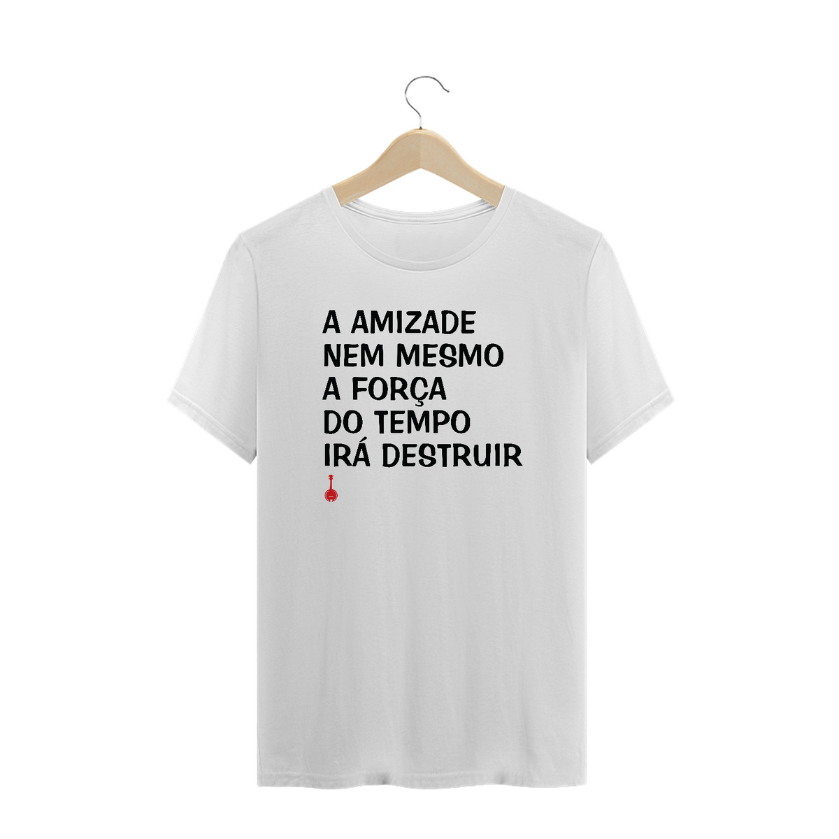 Nome do produto: Camiseta Plus Size A Amizade