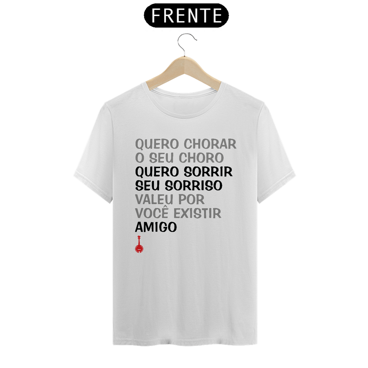 Nome do produto: Camiseta Quero Chorar o Seu Choro